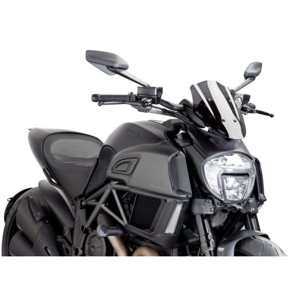 Puig New Generation Adjustable Sport Screen Dark Smoke